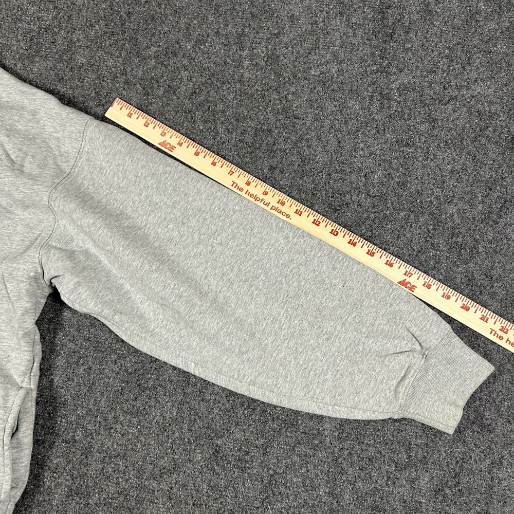 Brandy Melville Rugby Shirt Long Sleeve Collared Button Up Cream Sweater #2501 - Picture 10 of 11